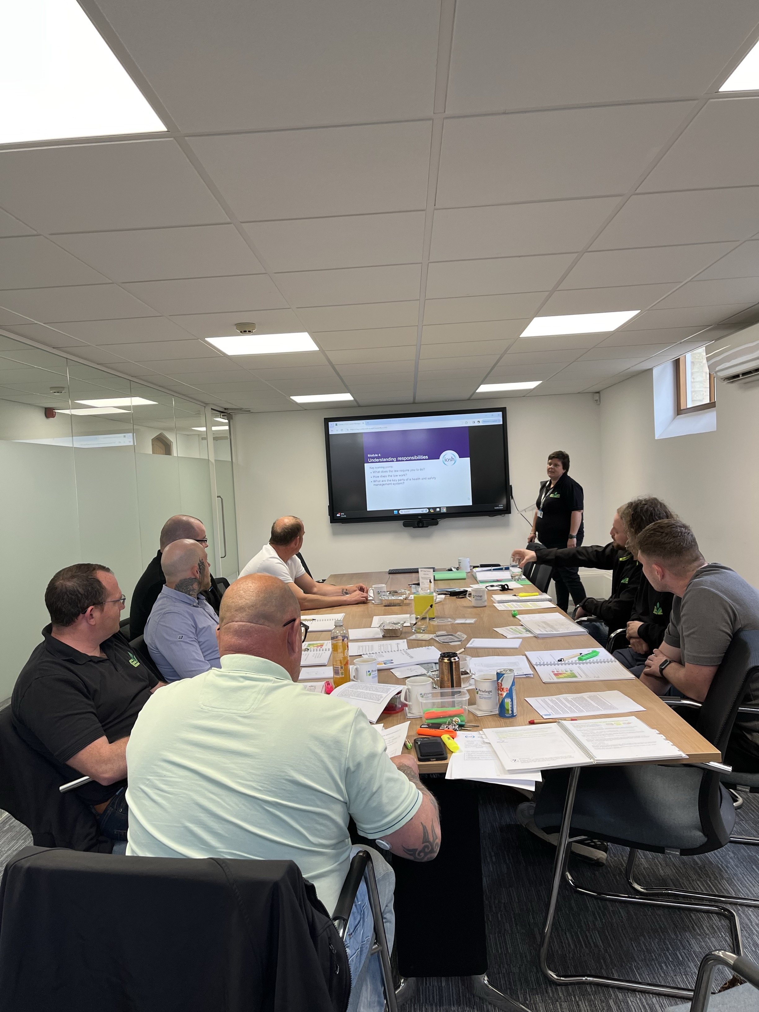 This Week We Held Our IOSH Managing Safely Course Eco Verde Energy